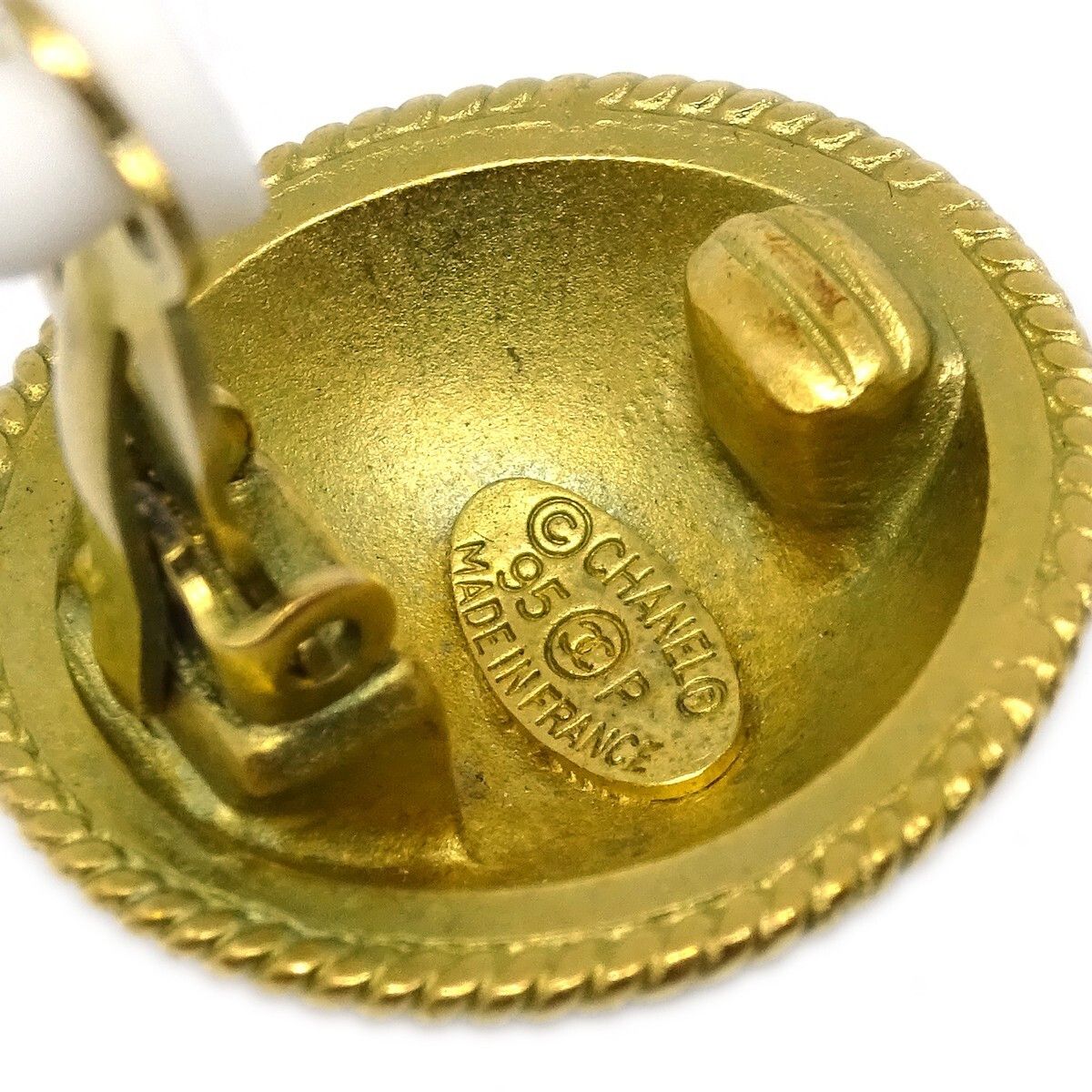 Chanel Chanel CC Round Earrings Metal Size ONE SIZE - 4 Thumbnail