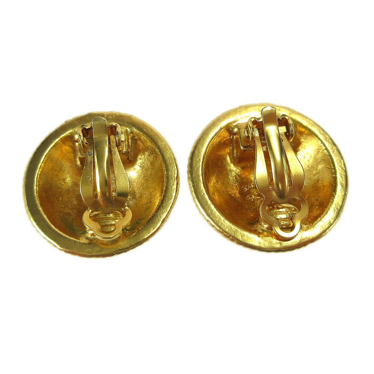 Chanel Chanel CC Round Earrings Metal Size ONE SIZE - 2 Thumbnail
