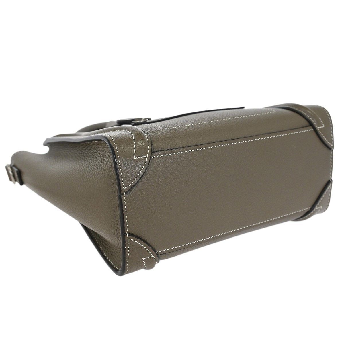 Celine Celine Luggage Bag Grainy Leather Size ONE SIZE - 7 Thumbnail