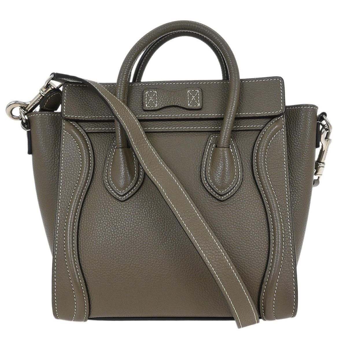 Celine Celine Luggage Bag Grainy Leather Size ONE SIZE - 2 Thumbnail