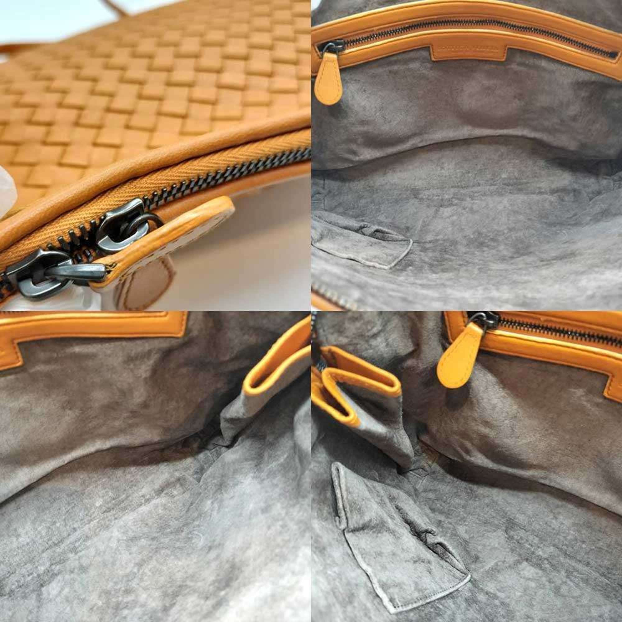 Bottega Veneta Bottega Veneta Shoulder Bag Intrecciato Brown Leather BOTTEGA VENETA Size ONE SIZE - 6 Thumbnail