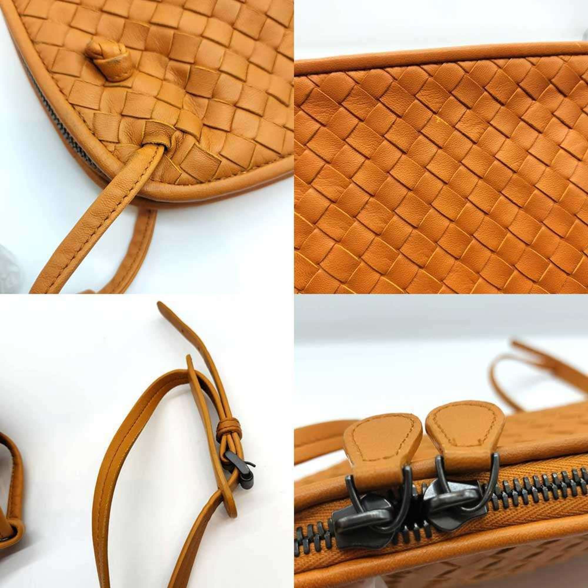 Bottega Veneta Bottega Veneta Shoulder Bag Intrecciato Brown Leather BOTTEGA VENETA Size ONE SIZE - 5 Thumbnail
