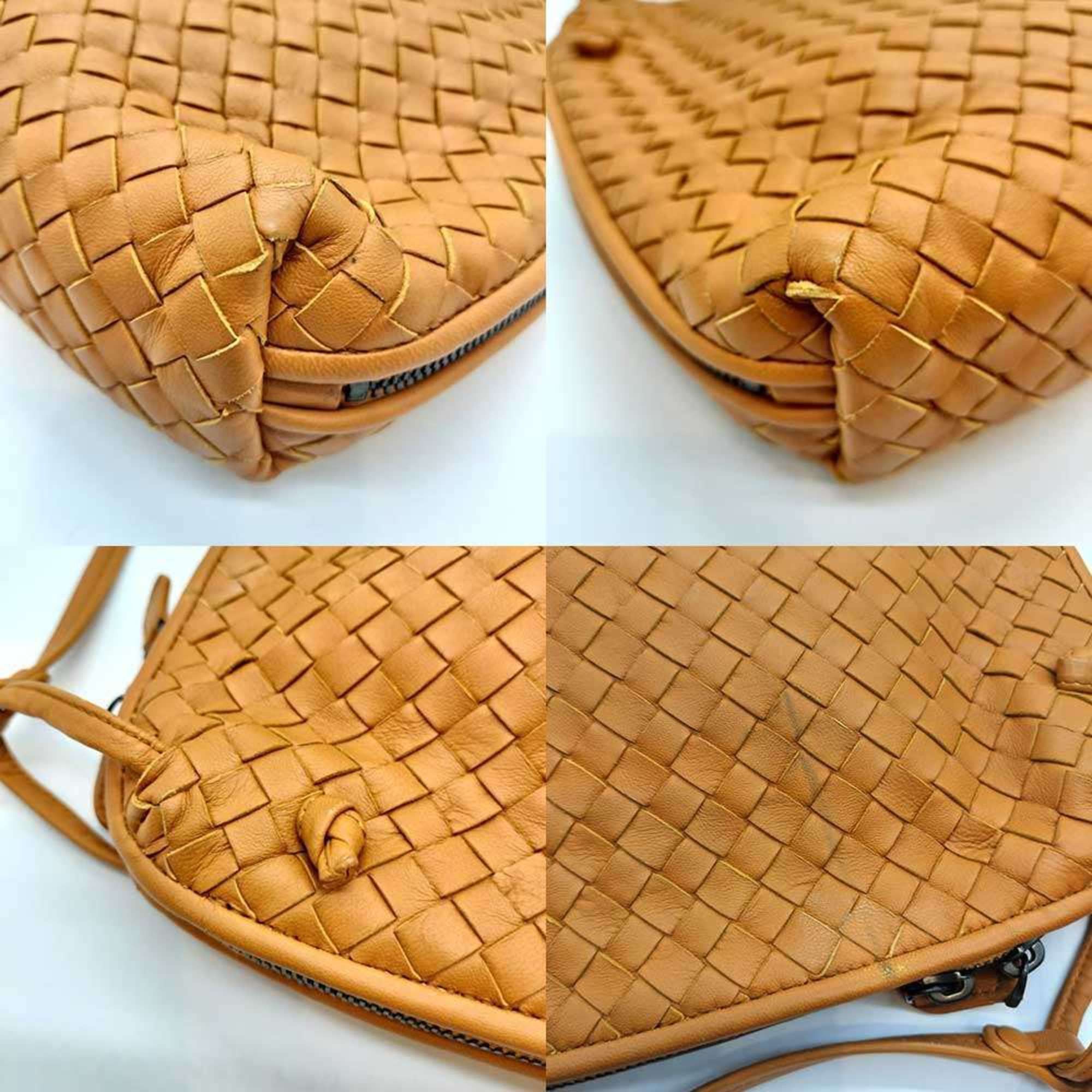 Bottega Veneta Bottega Veneta Shoulder Bag Intrecciato Brown Leather BOTTEGA VENETA Size ONE SIZE - 4 Thumbnail