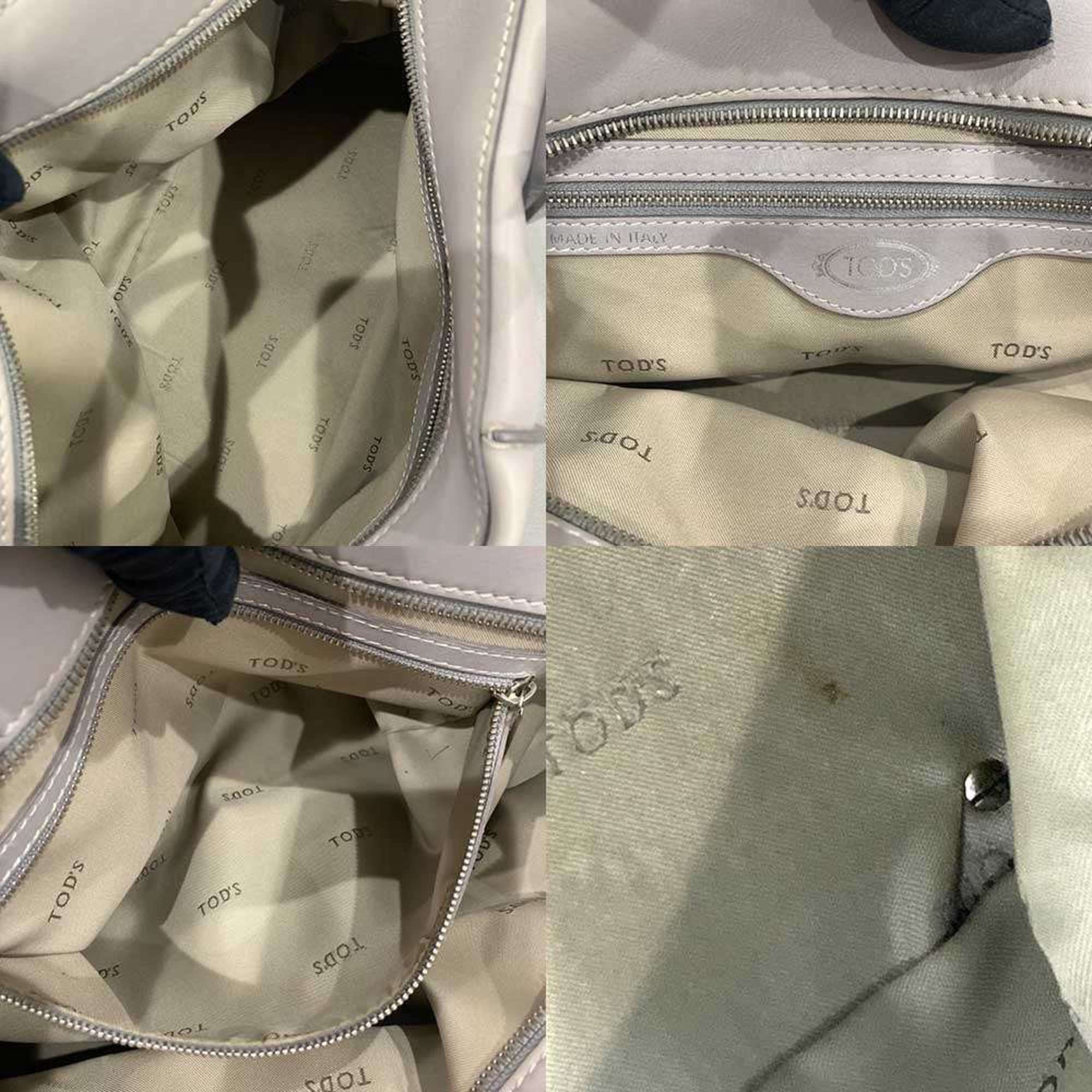 Tod's Tod's D-Styling Shoulder Bag/Handbag, 2-Way, Gray Size ONE SIZE - 6 Thumbnail