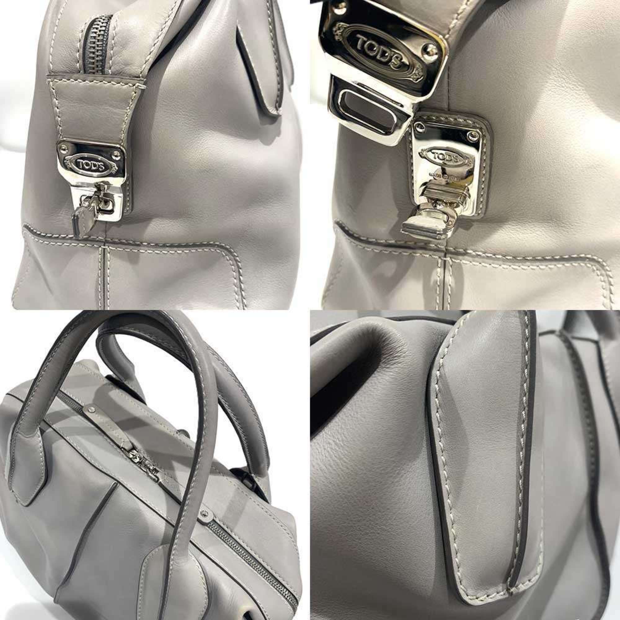 Tod's Tod's D-Styling Shoulder Bag/Handbag, 2-Way, Gray Size ONE SIZE - 5 Thumbnail