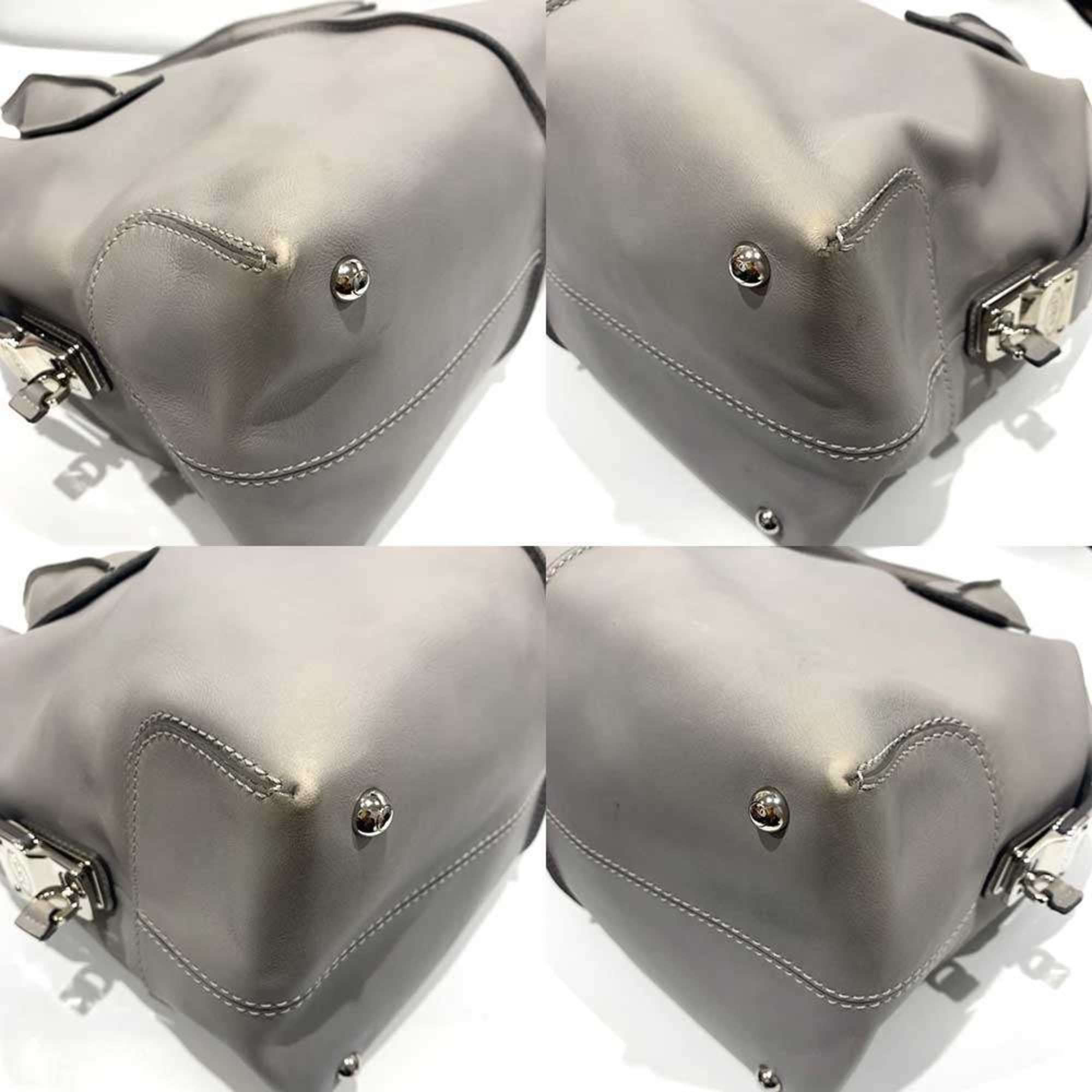 Tod's Tod's D-Styling Shoulder Bag/Handbag, 2-Way, Gray Size ONE SIZE - 3 Thumbnail
