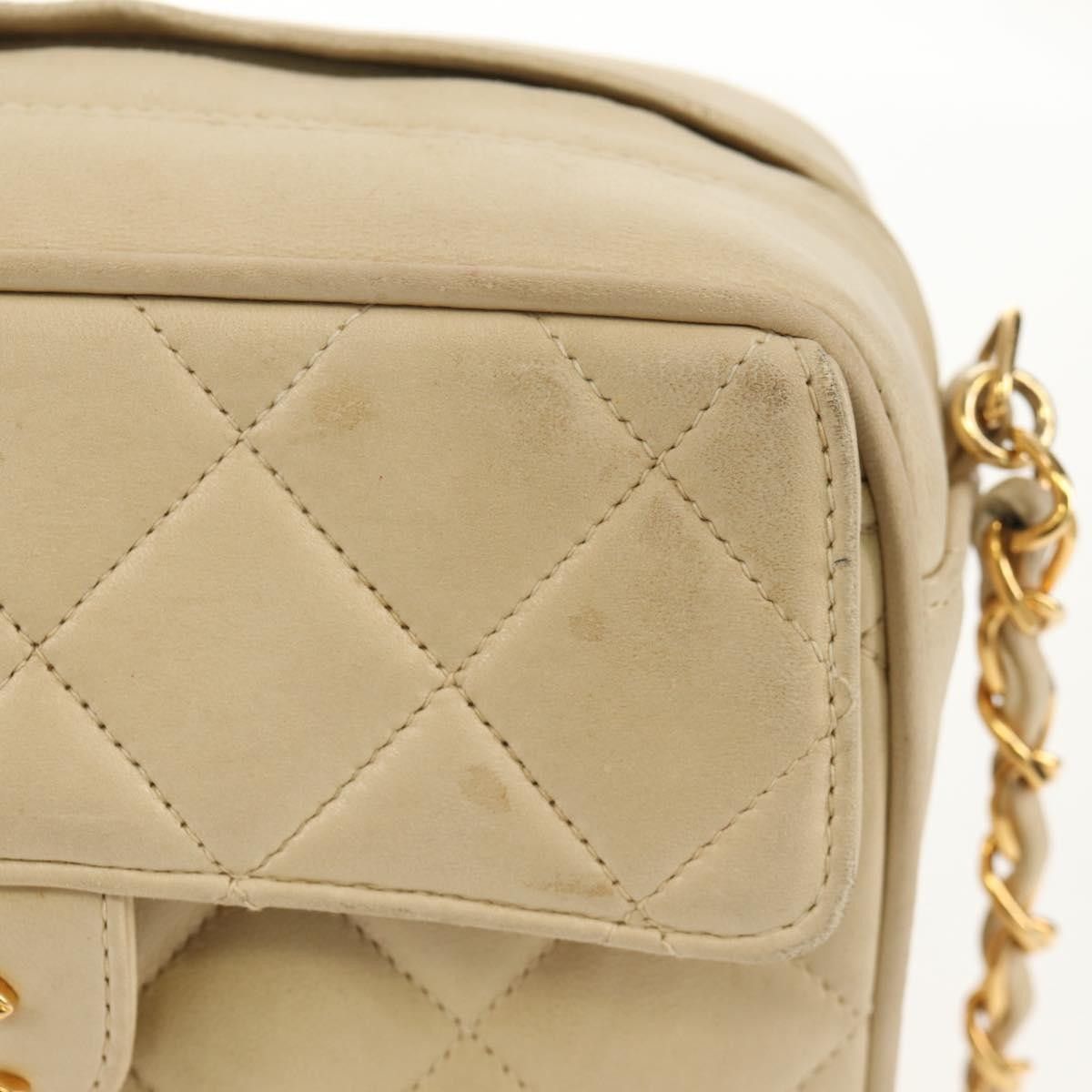 Chanel Chanel Chain Flap Shoulder Bag Quilted Lambskin Size ONE SIZE - 18 Thumbnail
