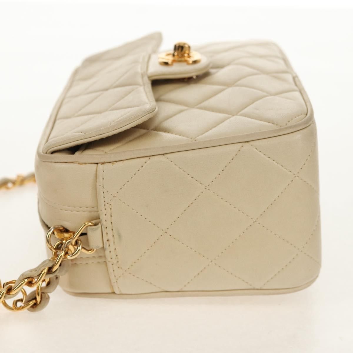Chanel Chanel Chain Flap Shoulder Bag Quilted Lambskin Size ONE SIZE - 3 Thumbnail