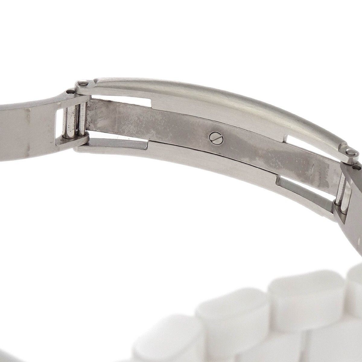 Chanel Chanel J12 Quartz Watch Ceramic and Stainless Steel with Diamond Markers Size ONE SIZE - 7 Thumbnail
