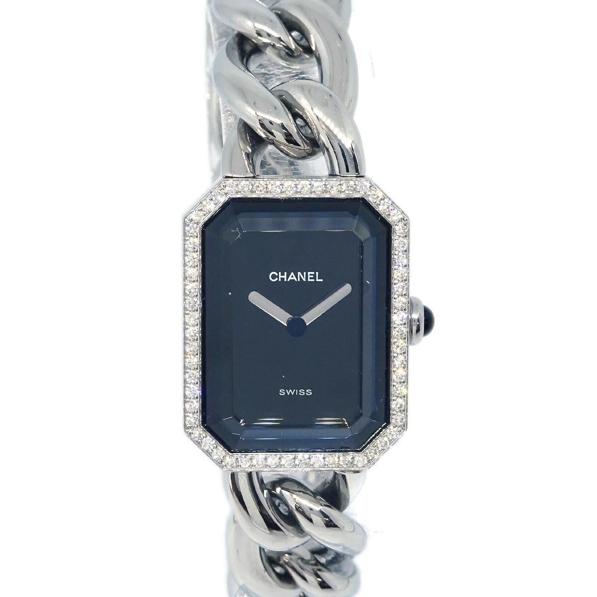 Chanel Chanel Premiere Chain Quartz Watch Stainless Steel with Diamond Bezel Size ONE SIZE - 5 Thumbnail