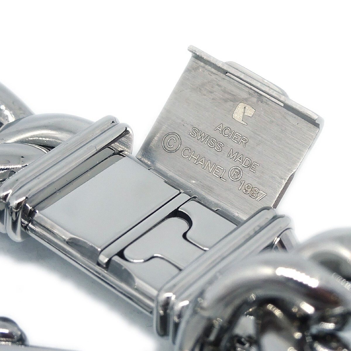 Chanel Chanel Premiere Chain Quartz Watch Stainless Steel with Diamond Bezel Size ONE SIZE - 6 Thumbnail