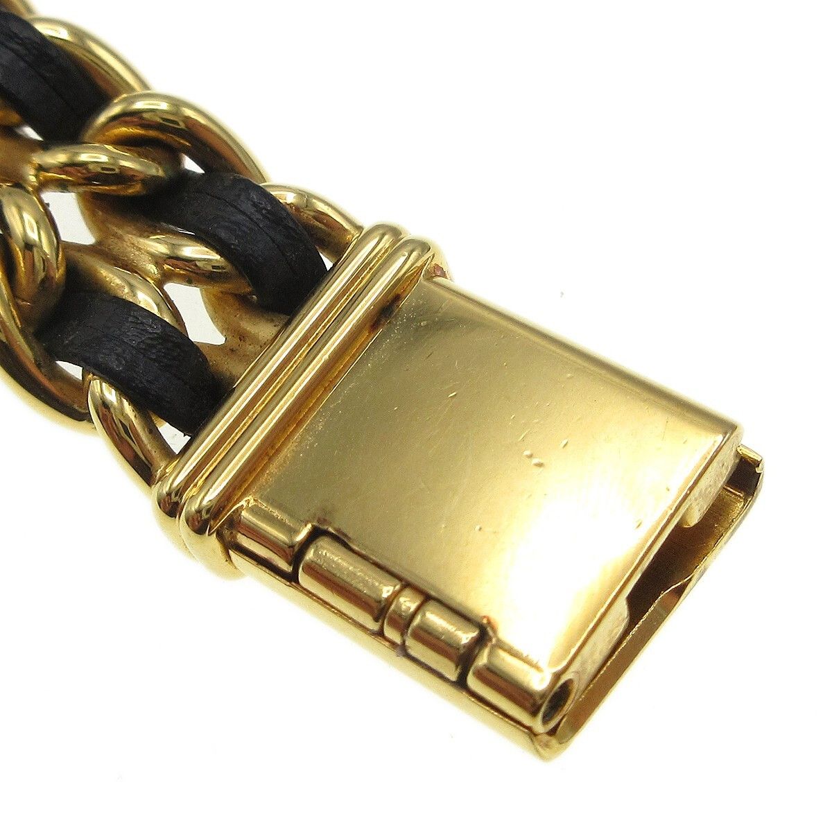 Chanel Chanel Premiere Rock Quartz Watch Plated Metal and Leather Size ONE SIZE - 5 Thumbnail