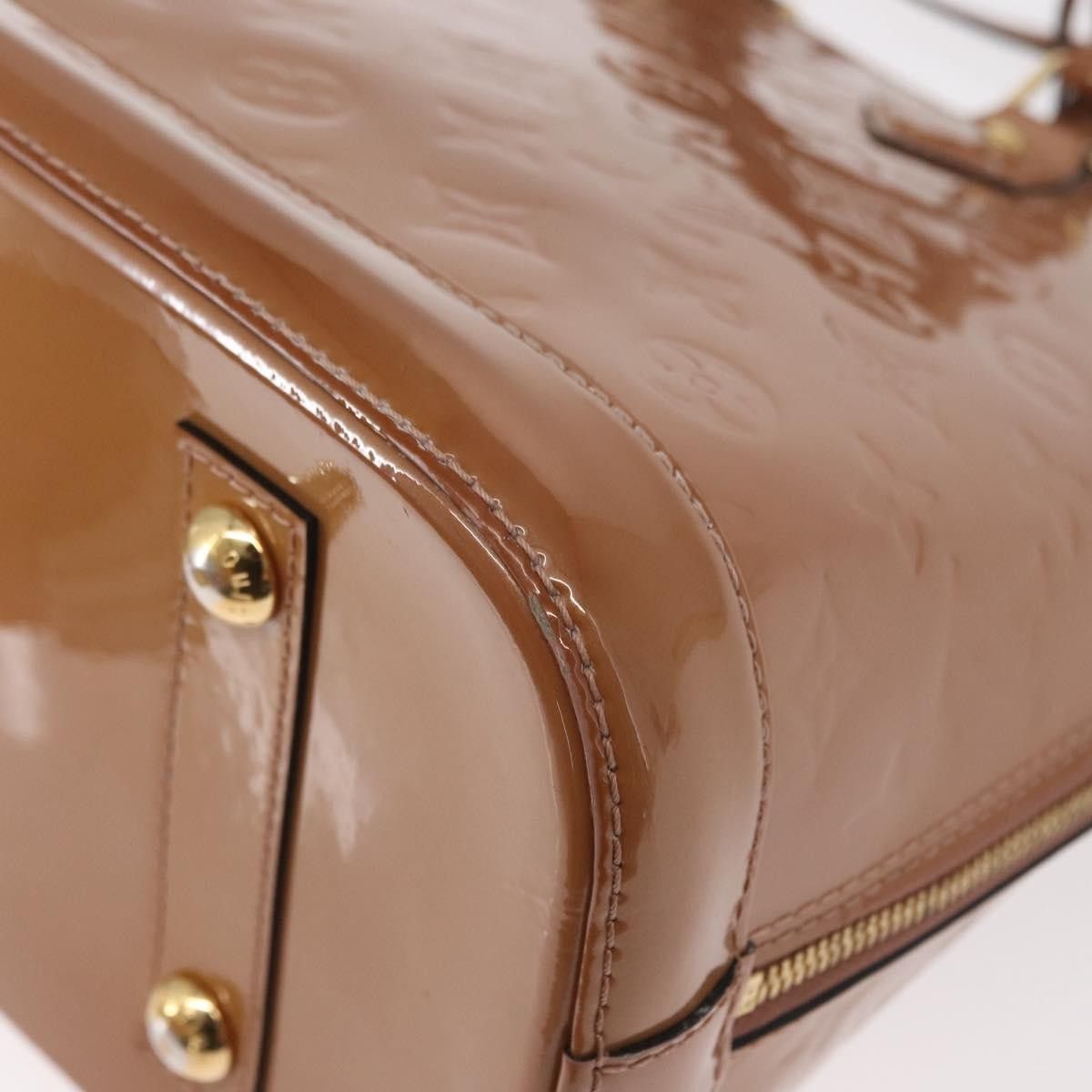 Louis Vuitton Louis Vuitton Alma Handbag Patent Leather Size ONE SIZE - 11 Thumbnail