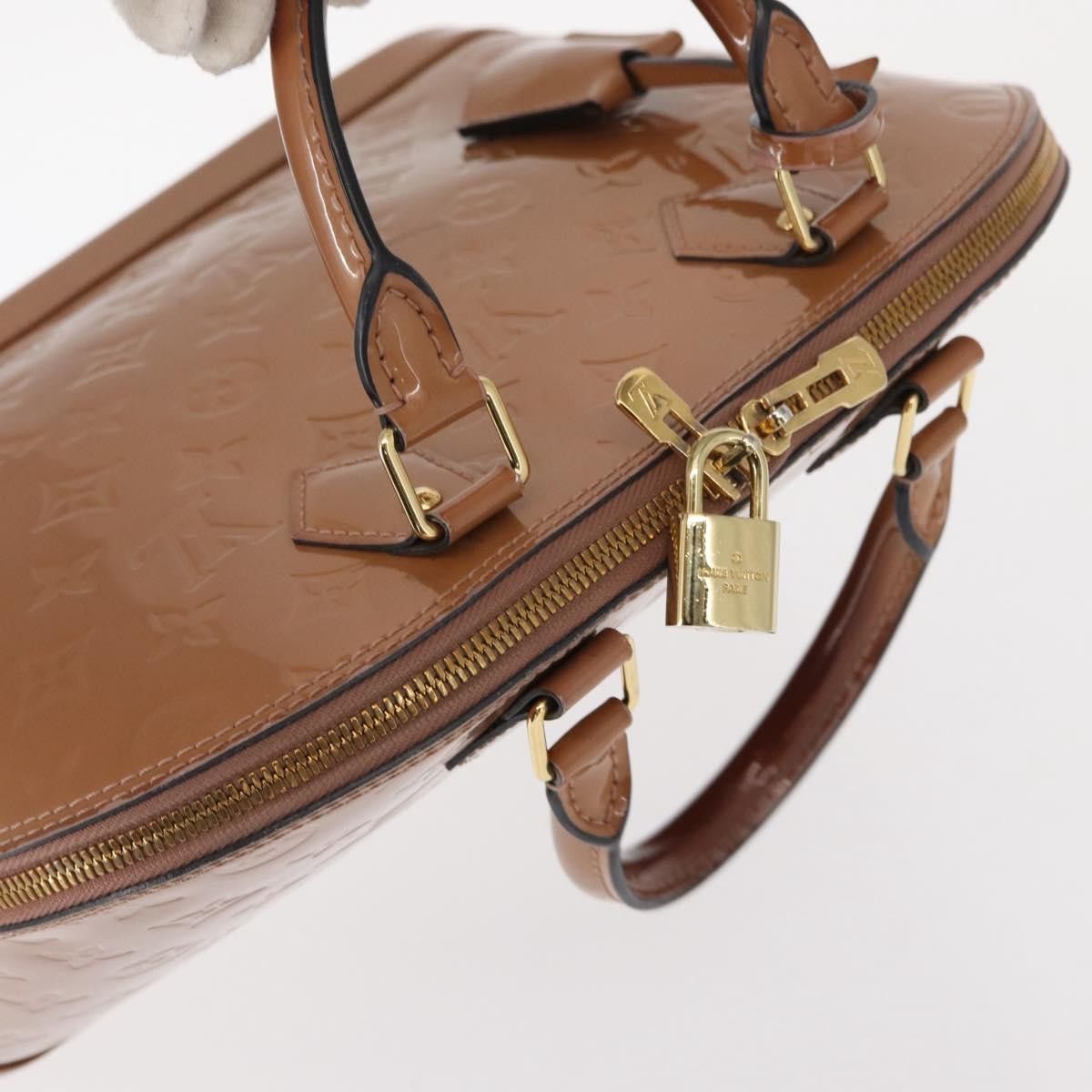 Louis Vuitton Louis Vuitton Alma Handbag Patent Leather Size ONE SIZE - 18 Thumbnail