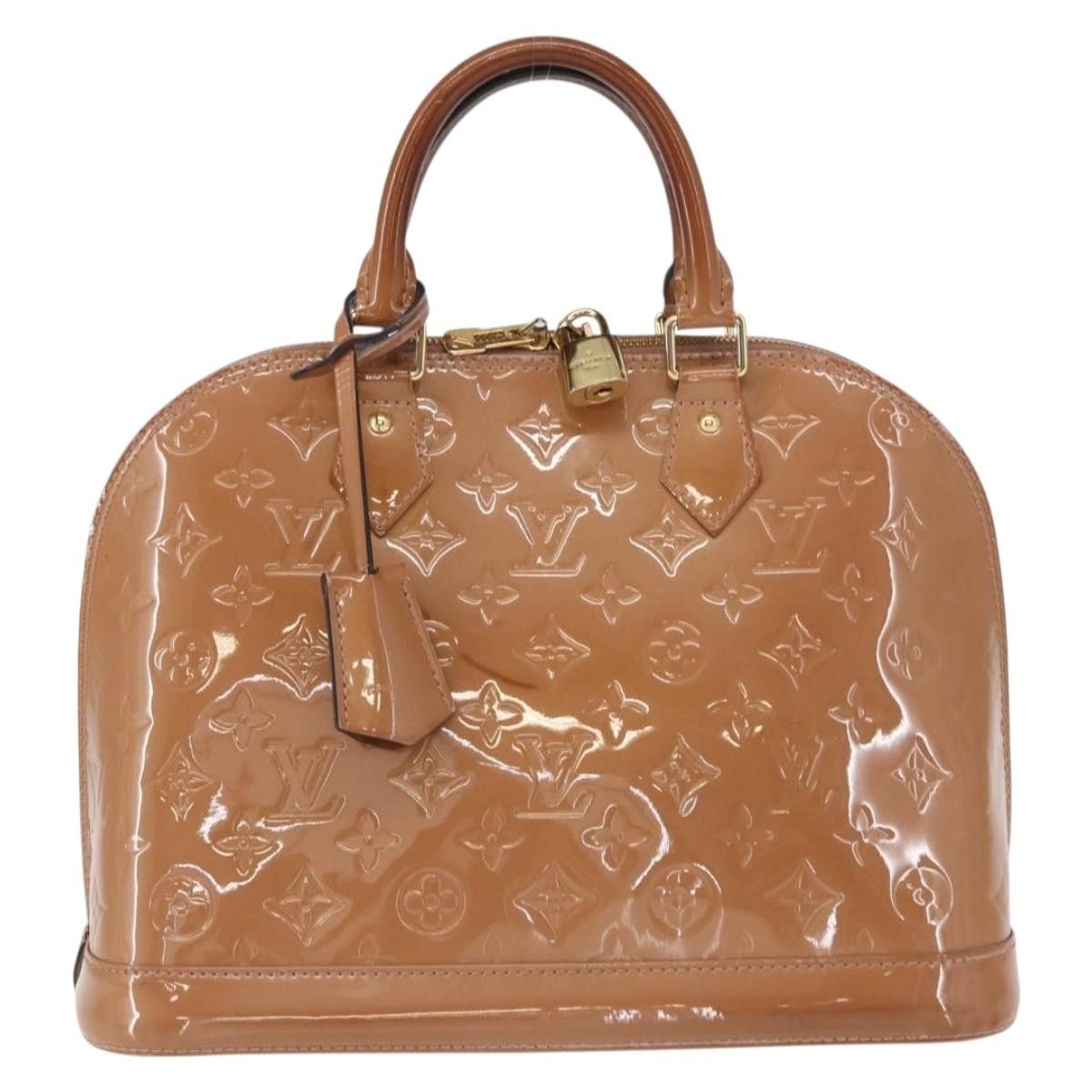 Louis Vuitton Louis Vuitton Alma Handbag Patent Leather Size ONE SIZE - 16 Thumbnail