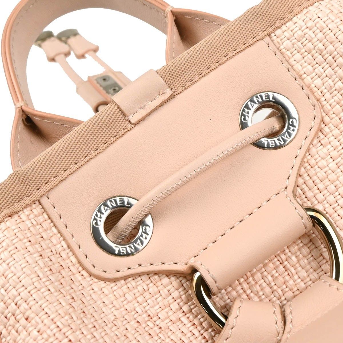 Chanel Chanel Deauville Backpack Canvas Size ONE SIZE - 10 Thumbnail