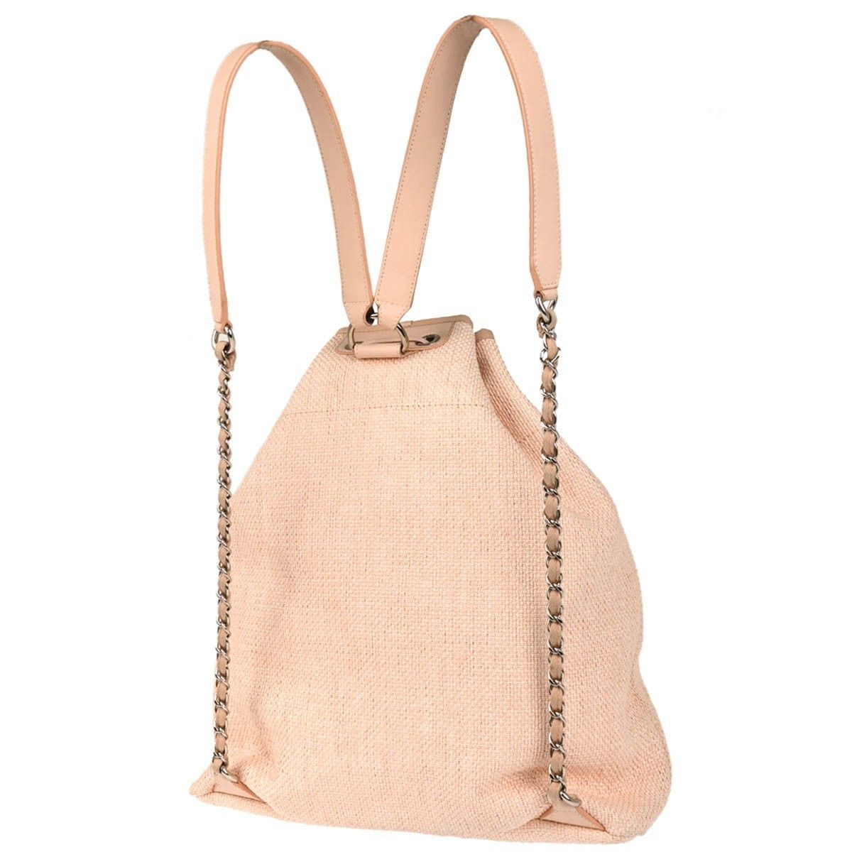 Chanel Chanel Deauville Backpack Canvas Size ONE SIZE - 2 Thumbnail