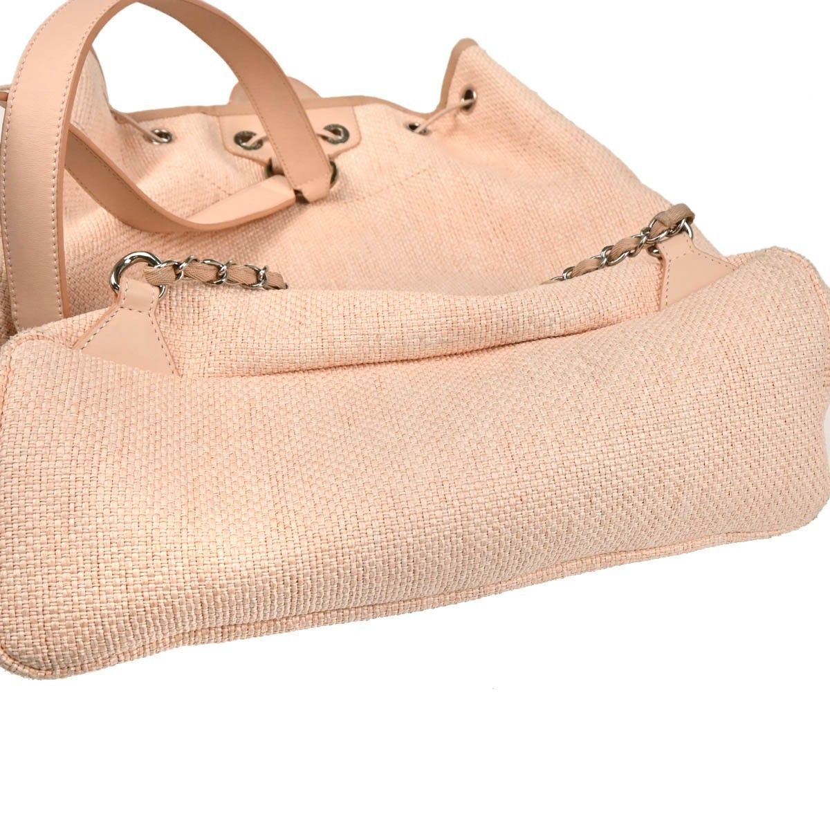 Chanel Chanel Deauville Backpack Canvas Size ONE SIZE - 7 Thumbnail
