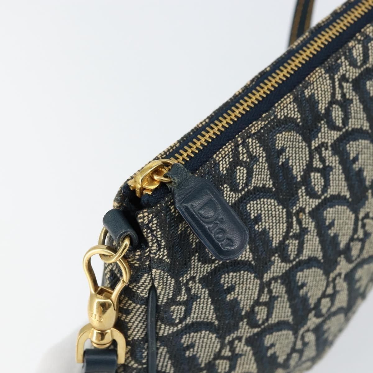 Dior Christian Dior Vintage Saddle Bag Diorissimo Canvas Size ONE SIZE - 13 Thumbnail