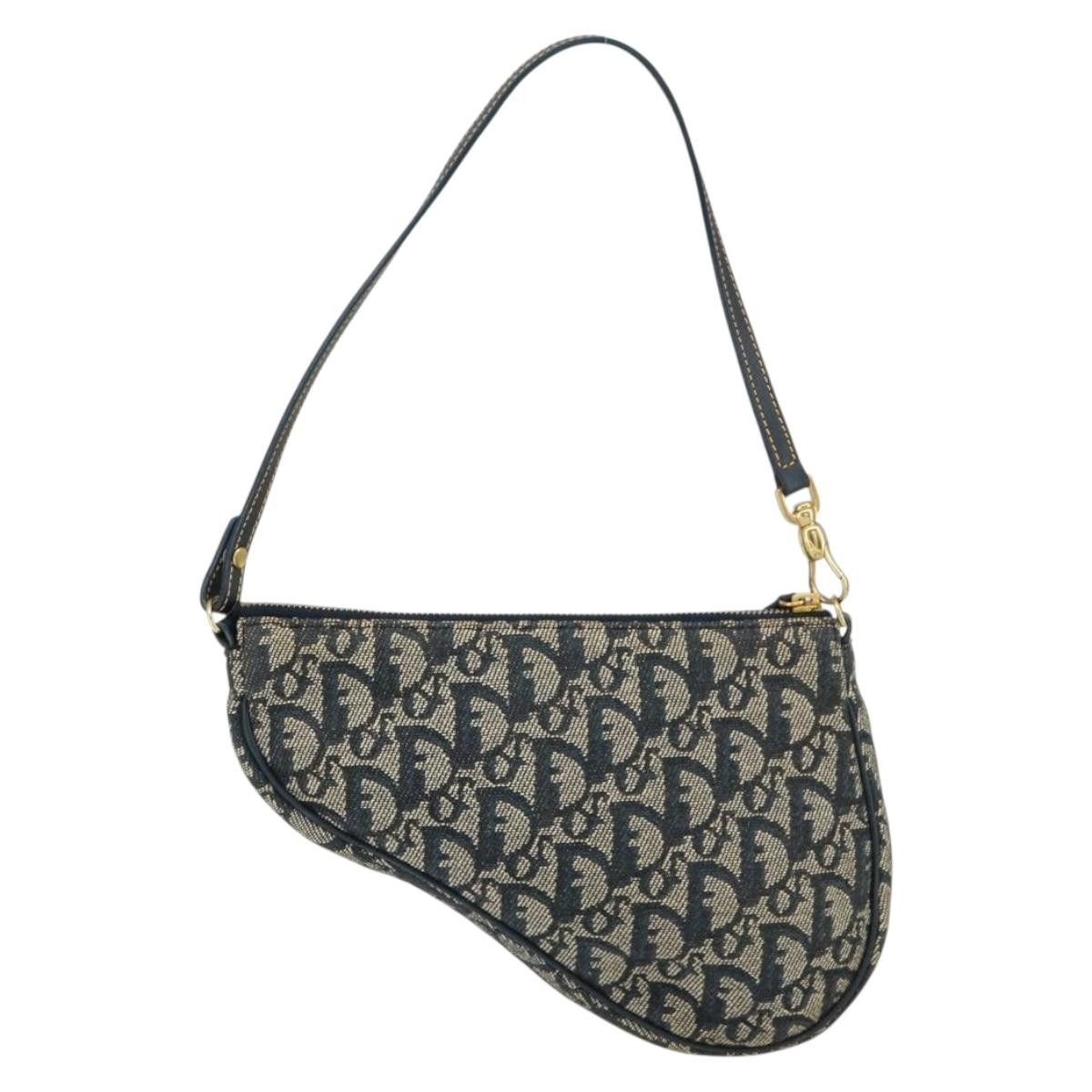 Dior Christian Dior Vintage Saddle Bag Diorissimo Canvas Size ONE SIZE - 2 Thumbnail