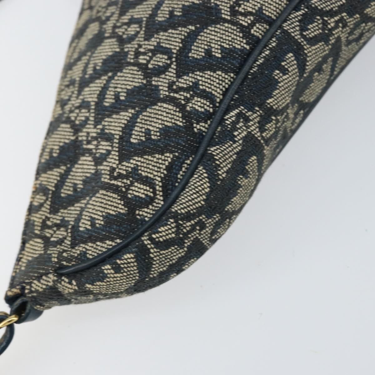 Dior Christian Dior Vintage Saddle Bag Diorissimo Canvas Size ONE SIZE - 20 Thumbnail