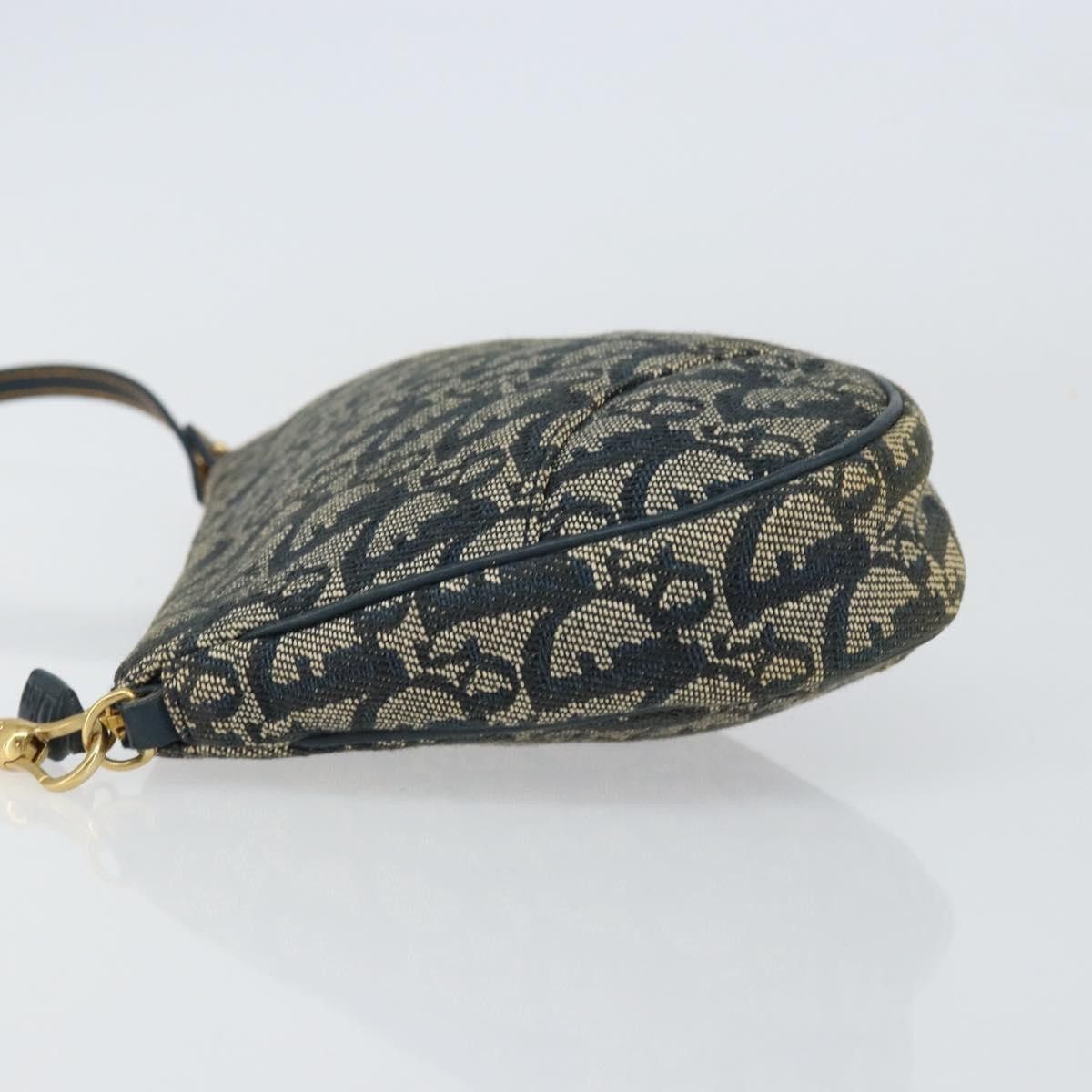 Dior Christian Dior Vintage Saddle Bag Diorissimo Canvas Size ONE SIZE - 4 Thumbnail
