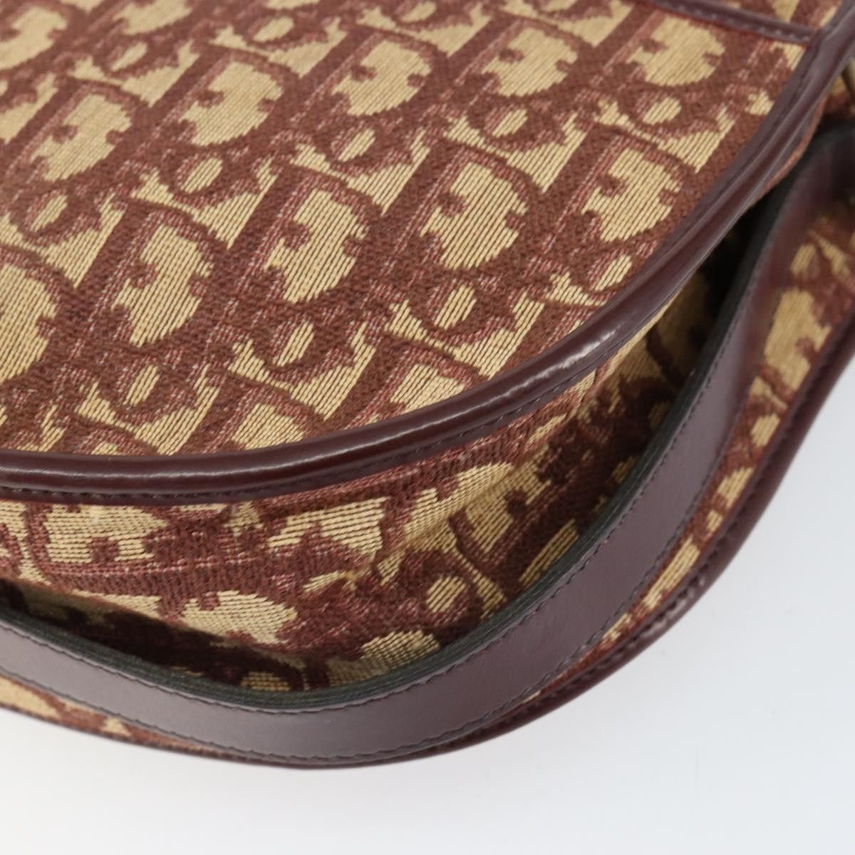 Dior Christian Dior Vintage Trotter Shoulder Bag Canvas Size ONE SIZE - 8 Thumbnail