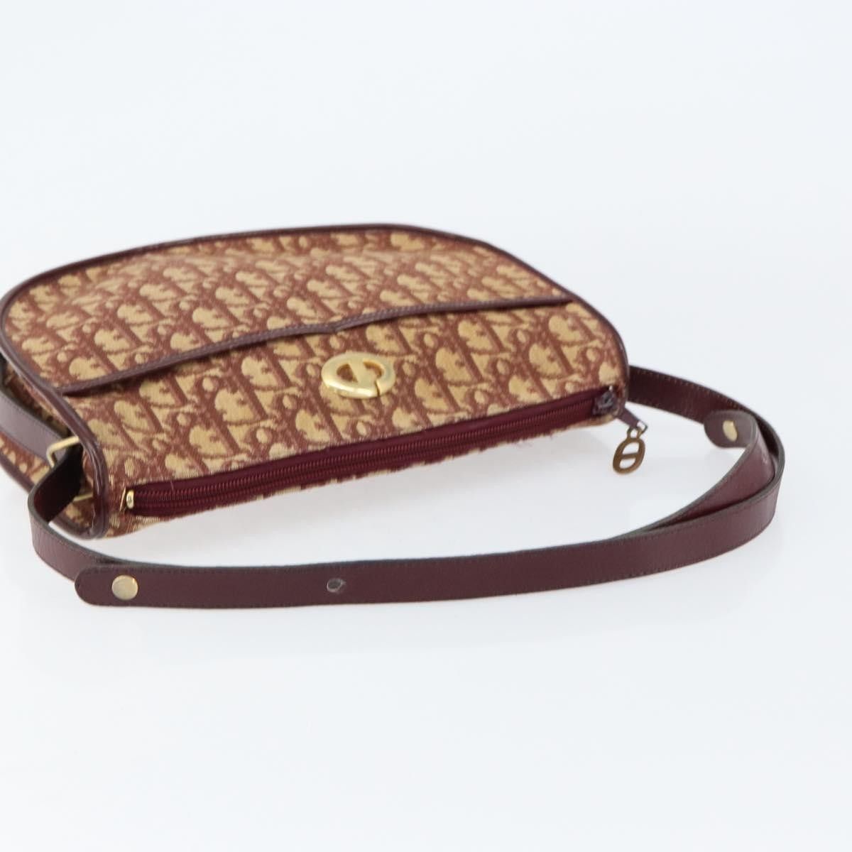 Dior Christian Dior Vintage Trotter Shoulder Bag Canvas Size ONE SIZE - 7 Thumbnail