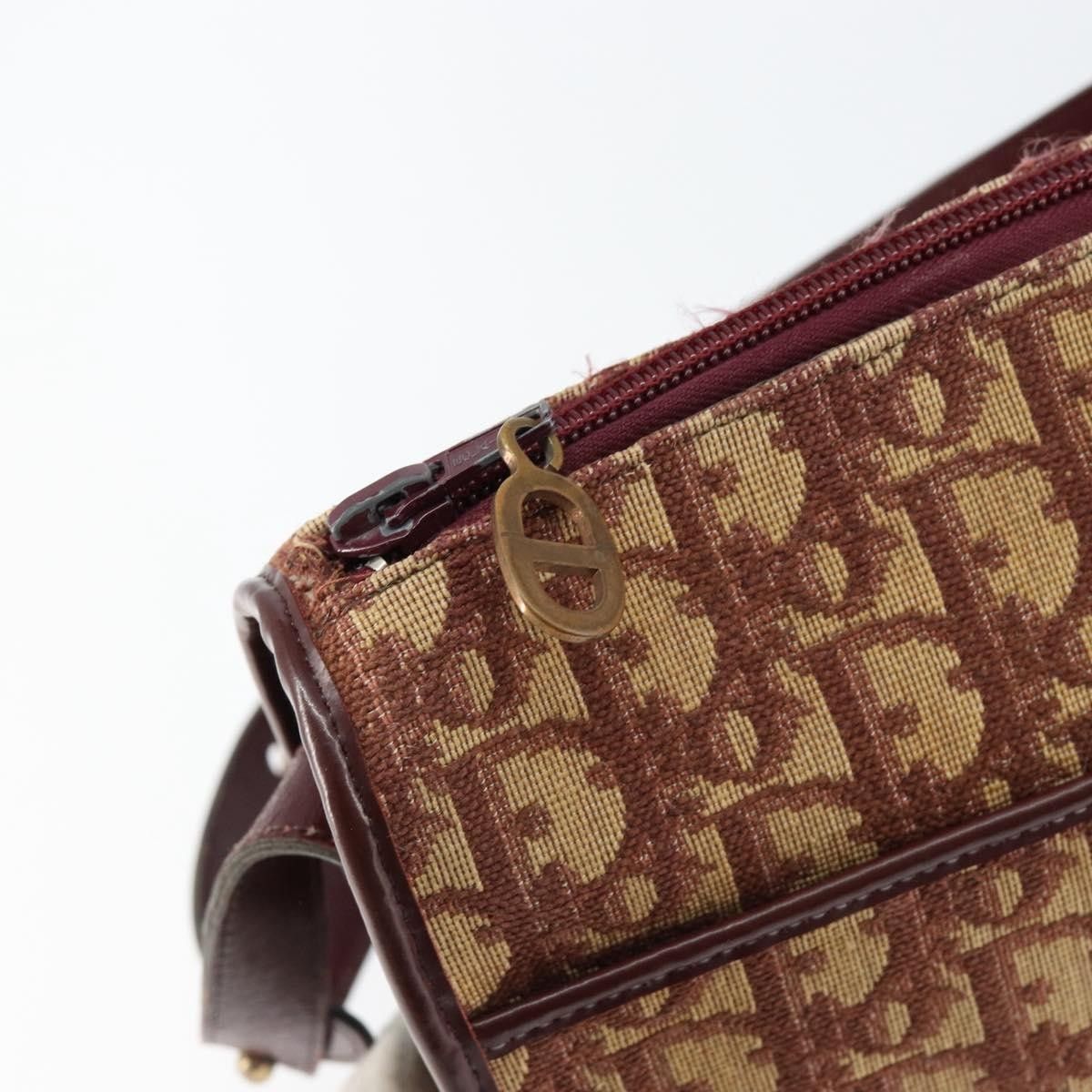 Dior Christian Dior Vintage Trotter Shoulder Bag Canvas Size ONE SIZE - 17 Thumbnail