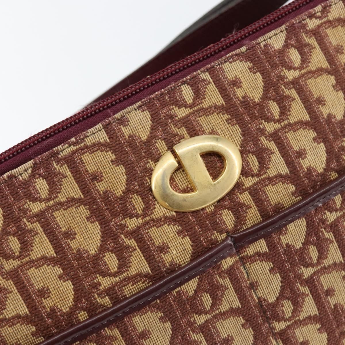 Dior Christian Dior Vintage Trotter Shoulder Bag Canvas Size ONE SIZE - 12 Thumbnail