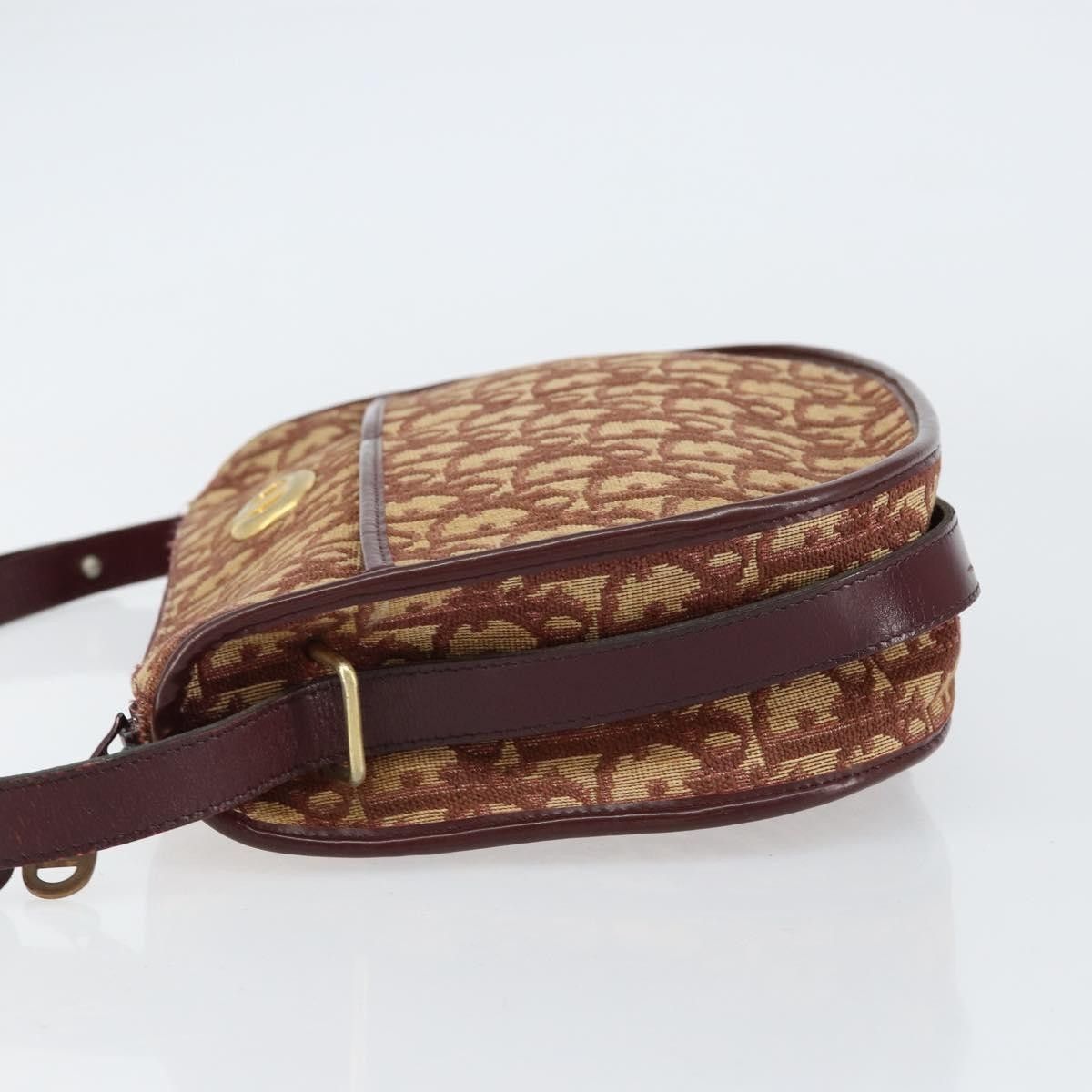 Dior Christian Dior Vintage Trotter Shoulder Bag Canvas Size ONE SIZE - 4 Thumbnail