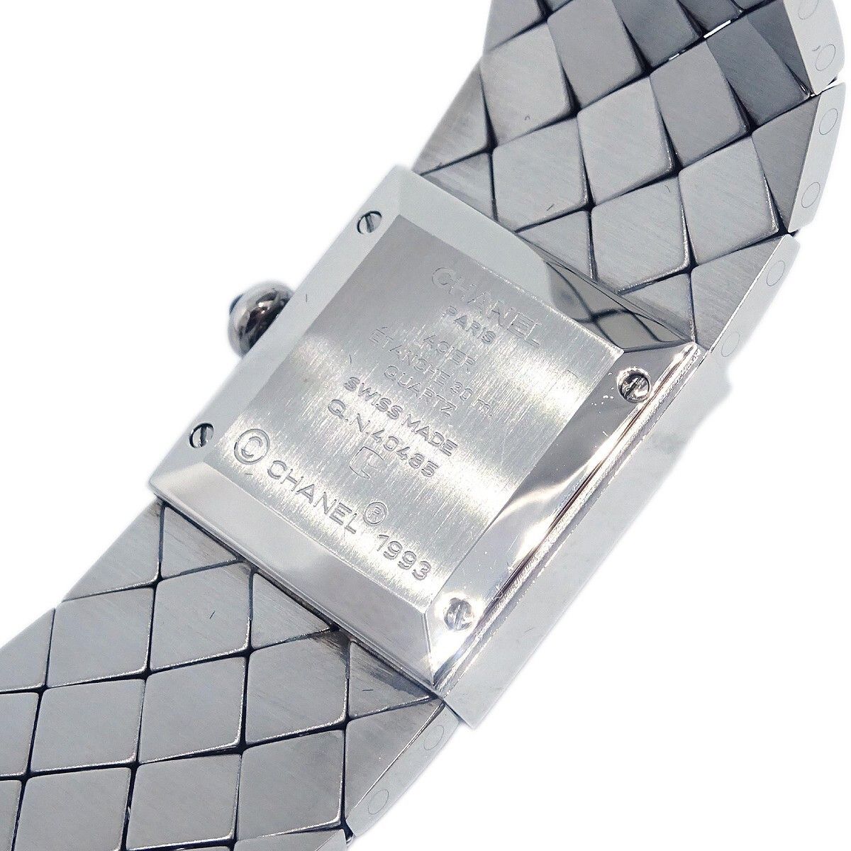 Chanel Chanel Matelasse Quartz Watch Stainless Steel Size ONE SIZE - 4 Thumbnail
