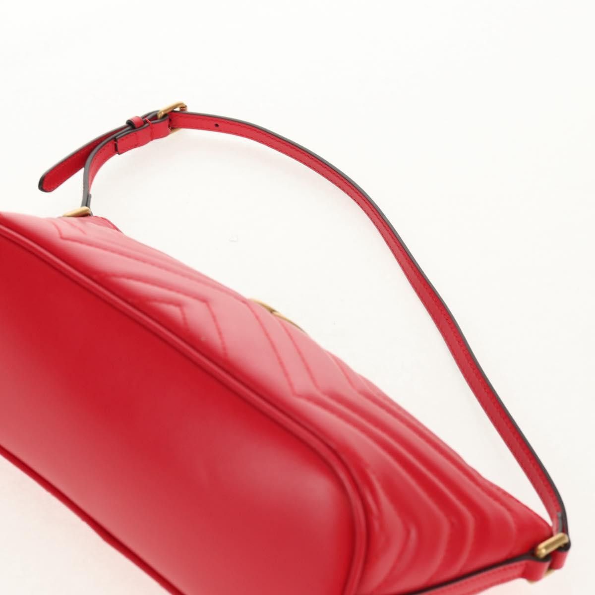 Gucci Gucci GG Marmont Pochette Shoulder Matelasse Leather Size ONE SIZE - 17 Thumbnail
