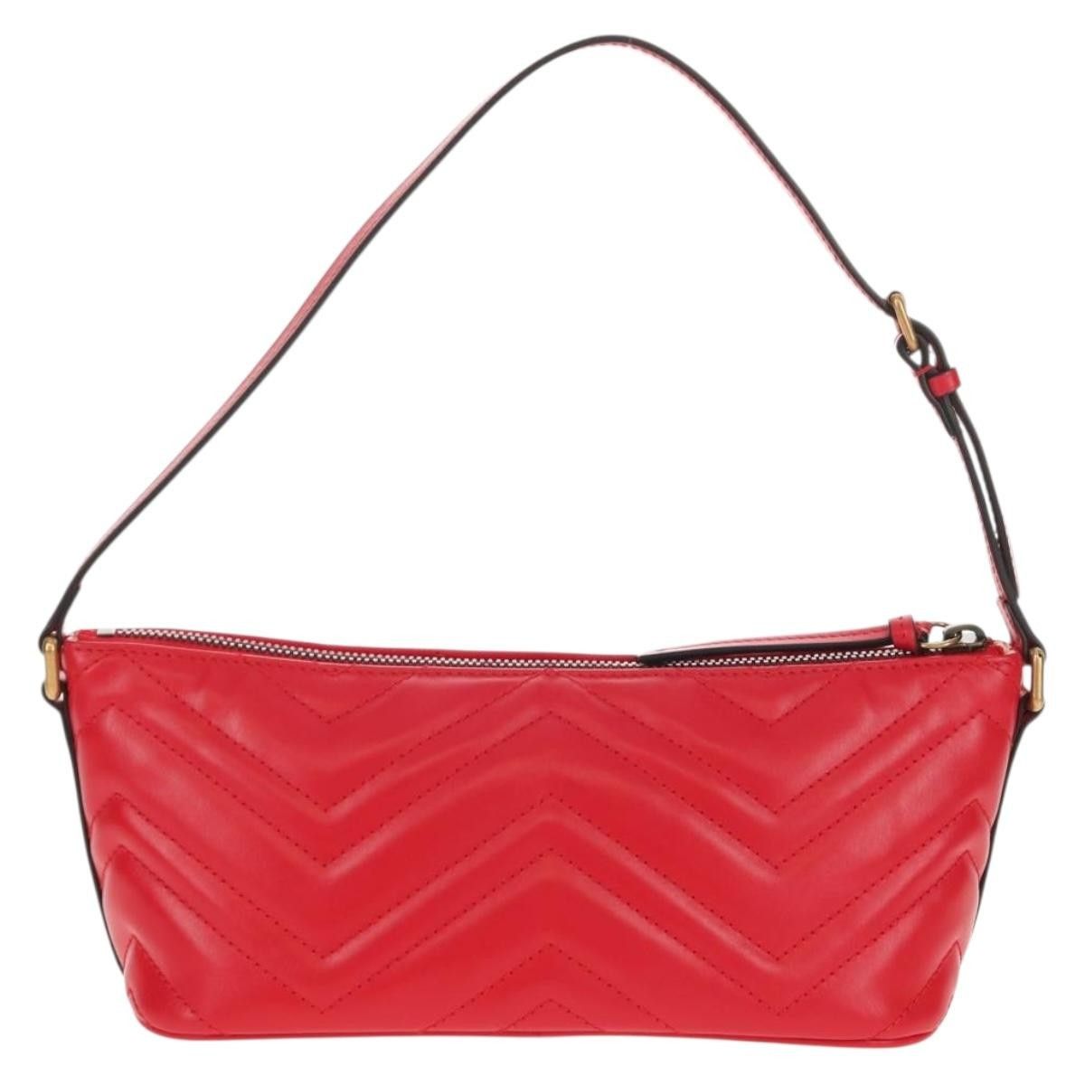 Gucci Gucci GG Marmont Pochette Shoulder Matelasse Leather Size ONE SIZE - 2 Thumbnail