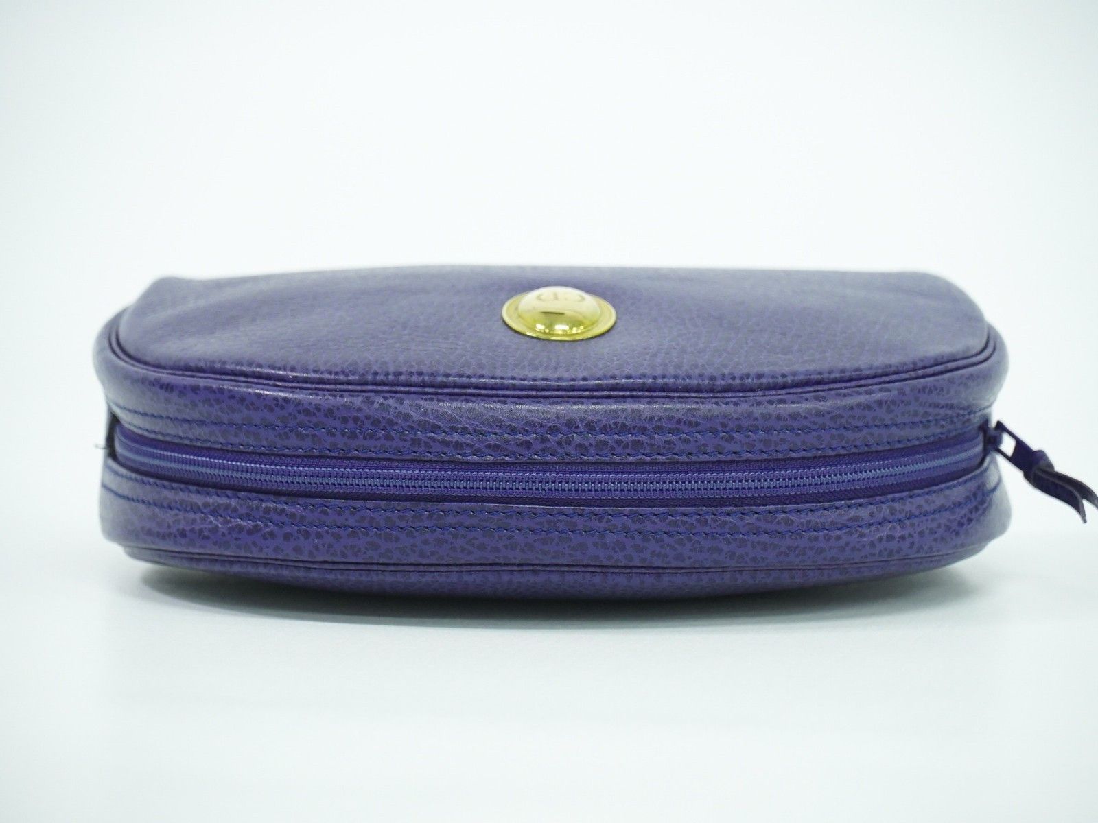 Dior Christian Dior Vintage Zip Pochette Leather Size ONE SIZE - 12 Thumbnail