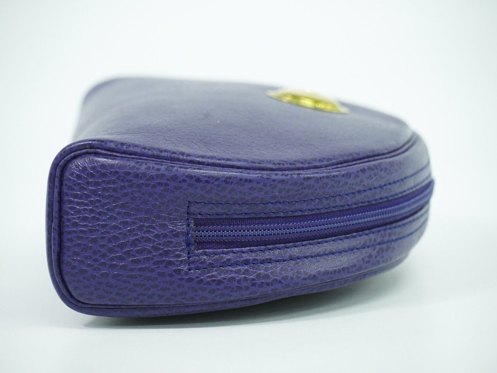 Dior Christian Dior Vintage Zip Pochette Leather Size ONE SIZE - 3 Thumbnail