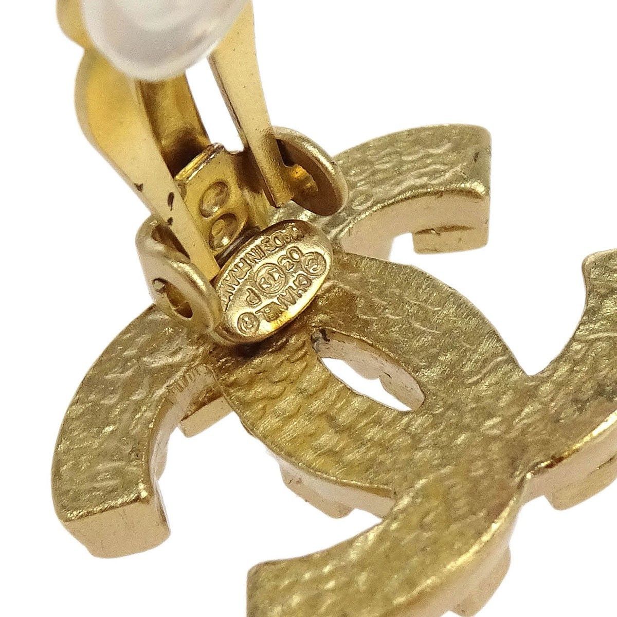 Chanel Chanel Vintage CC Clip-On Earrings Metal Size ONE SIZE - 4 Thumbnail