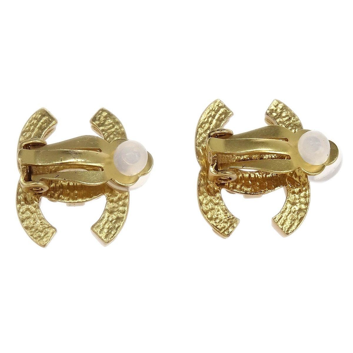 Chanel Chanel Vintage CC Clip-On Earrings Metal Size ONE SIZE - 3 Thumbnail