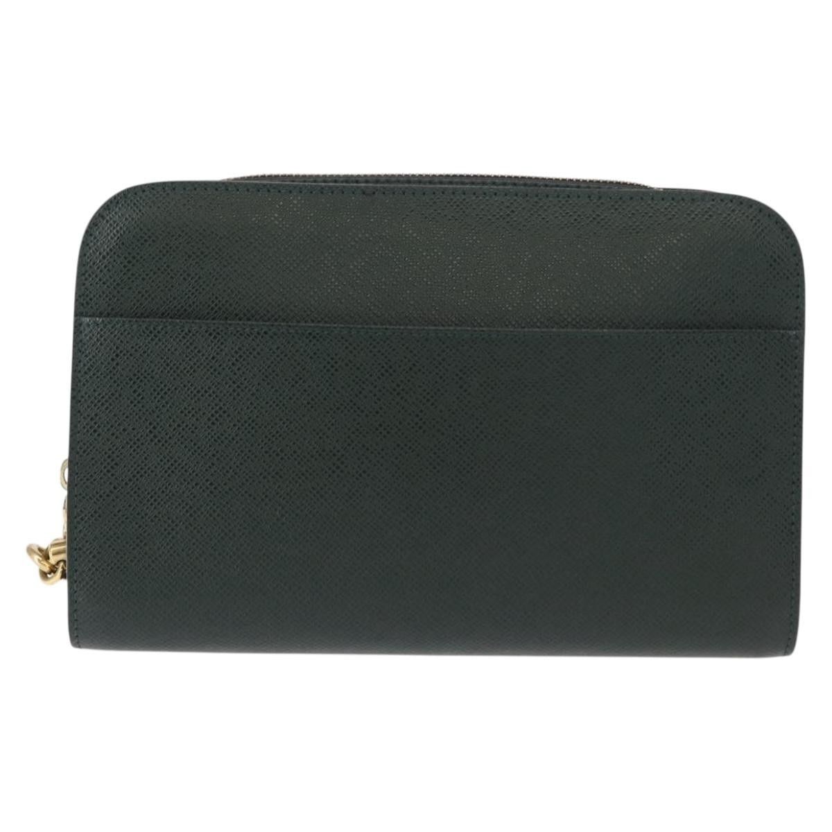 Louis Vuitton Louis Vuitton Pochette Baikal Clutch Taiga Leather Size ONE SIZE - 2 Thumbnail
