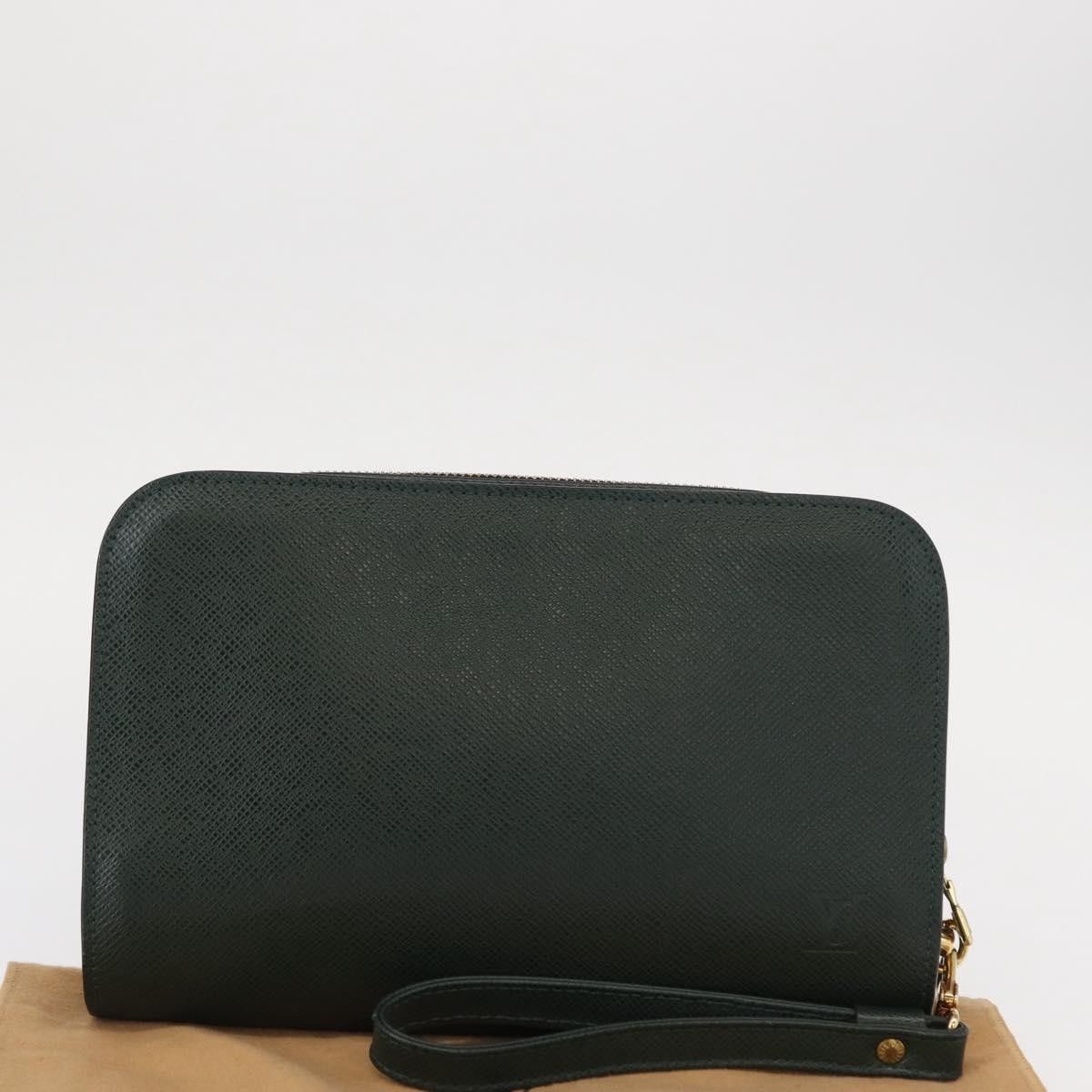 Louis Vuitton Louis Vuitton Pochette Baikal Clutch Taiga Leather Size ONE SIZE - 13 Thumbnail