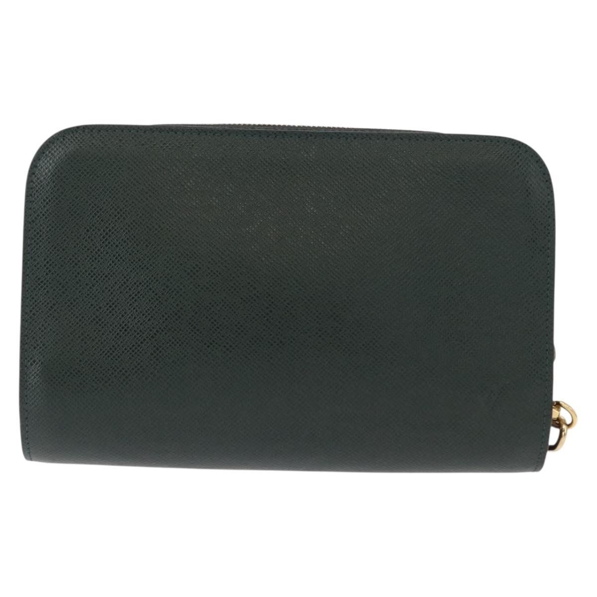 Louis Vuitton Louis Vuitton Pochette Baikal Clutch Taiga Leather Size ONE SIZE - 17 Thumbnail