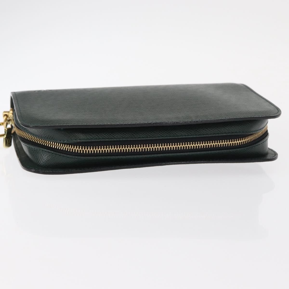 Louis Vuitton Louis Vuitton Pochette Baikal Clutch Taiga Leather Size ONE SIZE - 15 Thumbnail