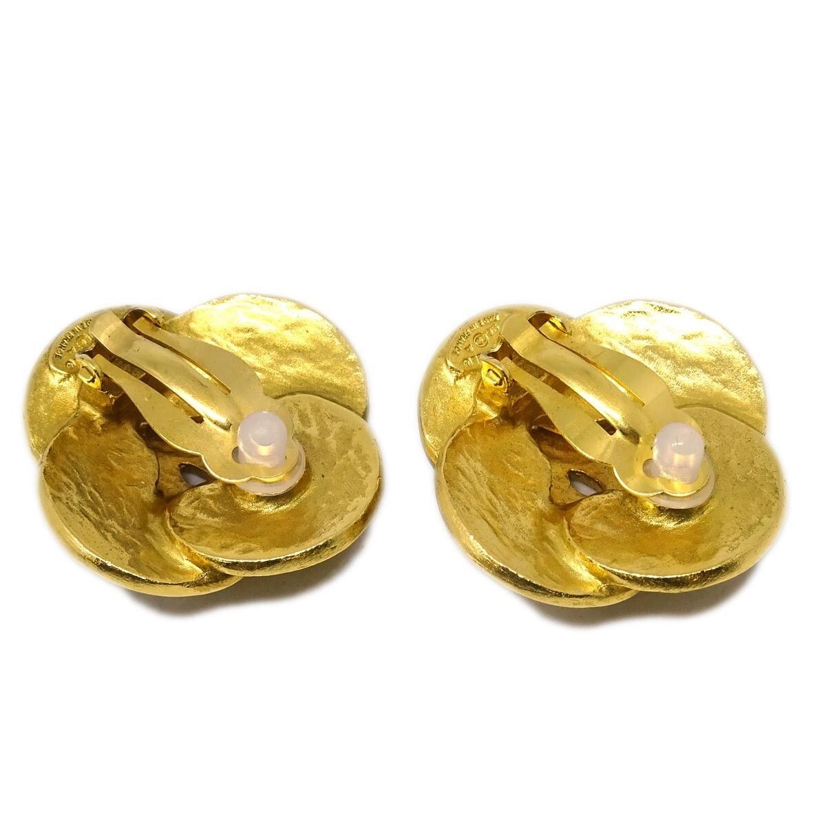 Chanel Chanel Clover Round Clip-On Metal Size ONE SIZE - 2 Thumbnail