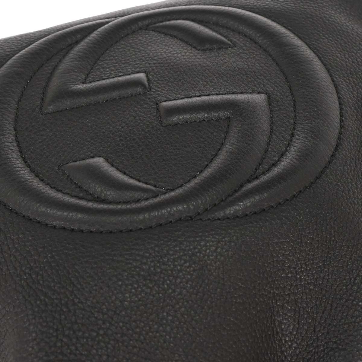Gucci Gucci Soho Shoulder Bag Leather Size ONE SIZE - 10 Thumbnail