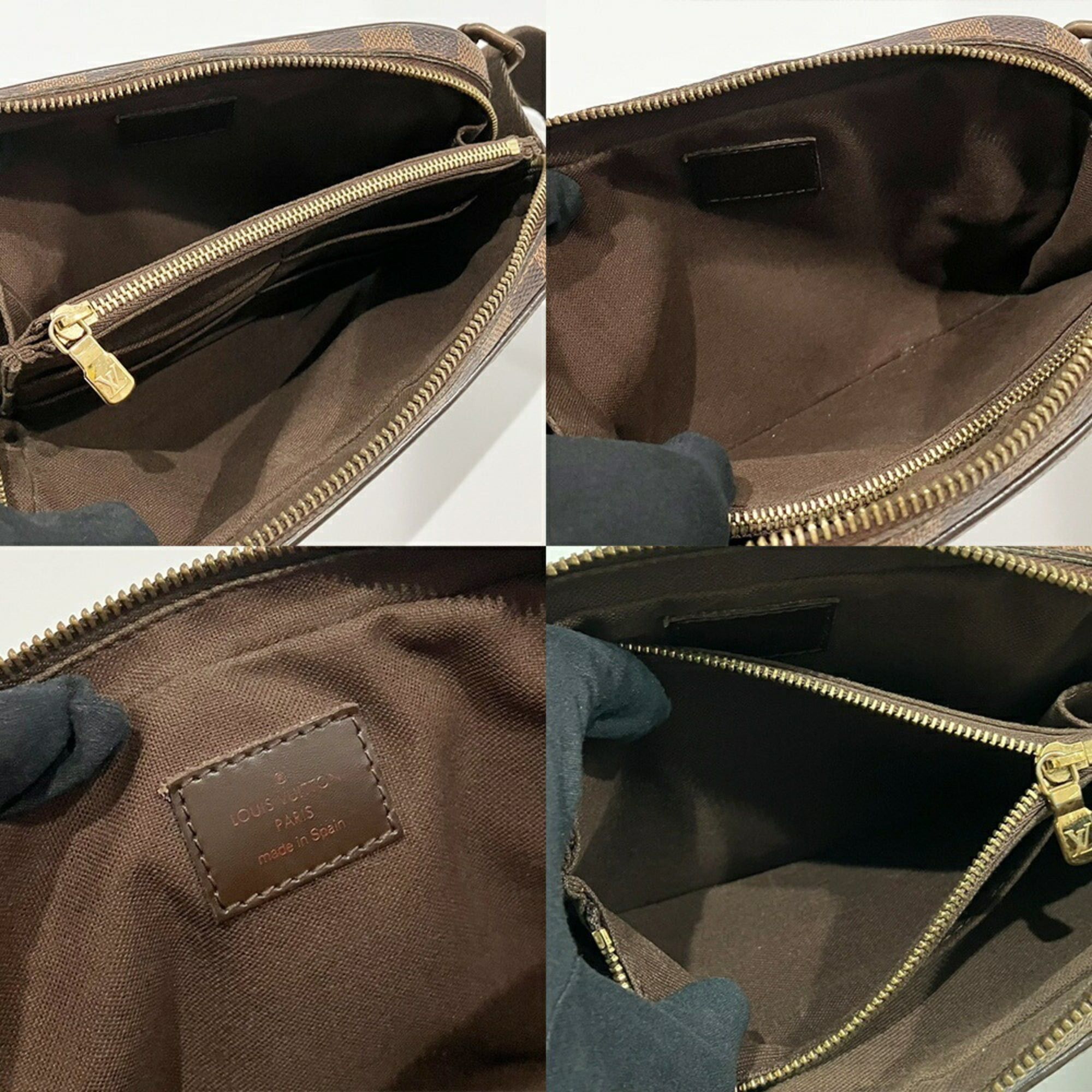 Louis Vuitton Louis Vuitton Damier Bum Bag Brooklyn N41101 Shoulder Bag, Body Waist LOUIS VUITTON Size ONE SIZE - 6 Thumbnail
