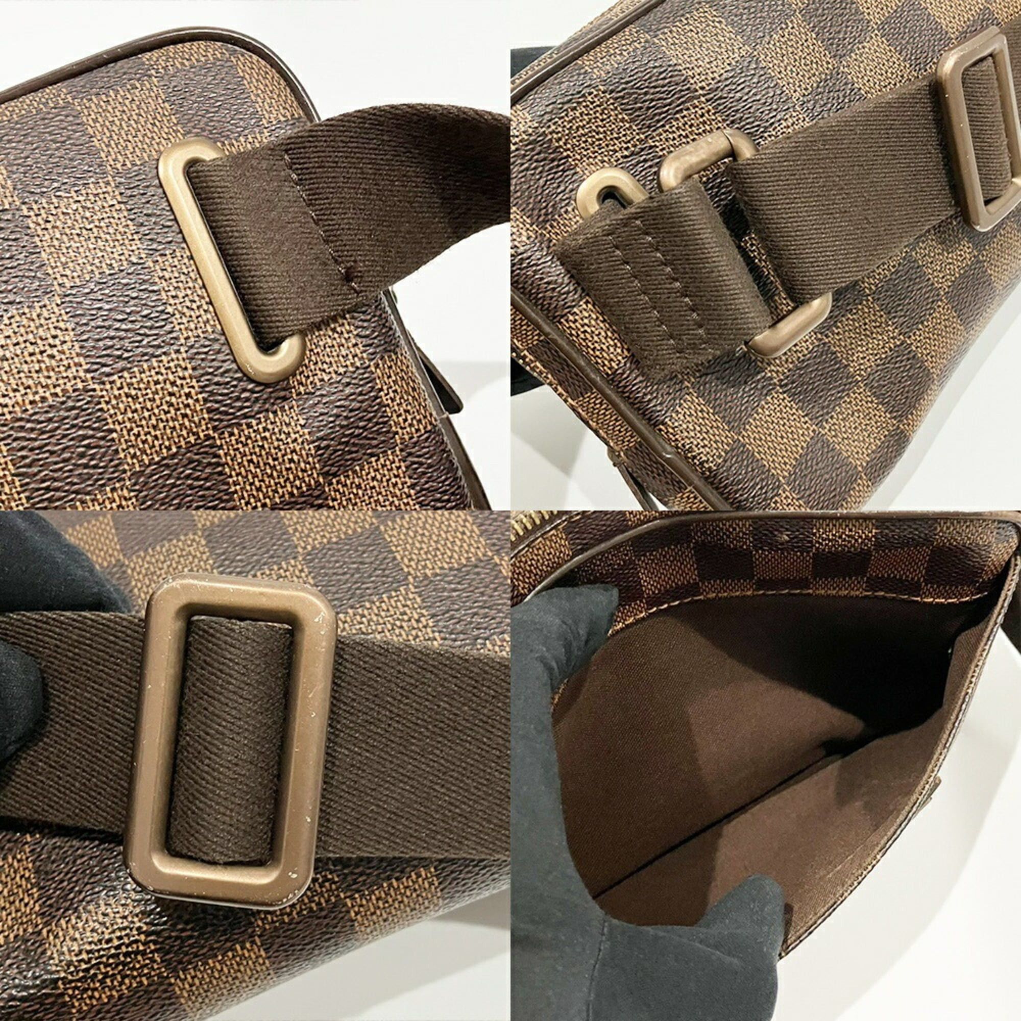 Louis Vuitton Louis Vuitton Damier Bum Bag Brooklyn N41101 Shoulder Bag, Body Waist LOUIS VUITTON Size ONE SIZE - 5 Thumbnail