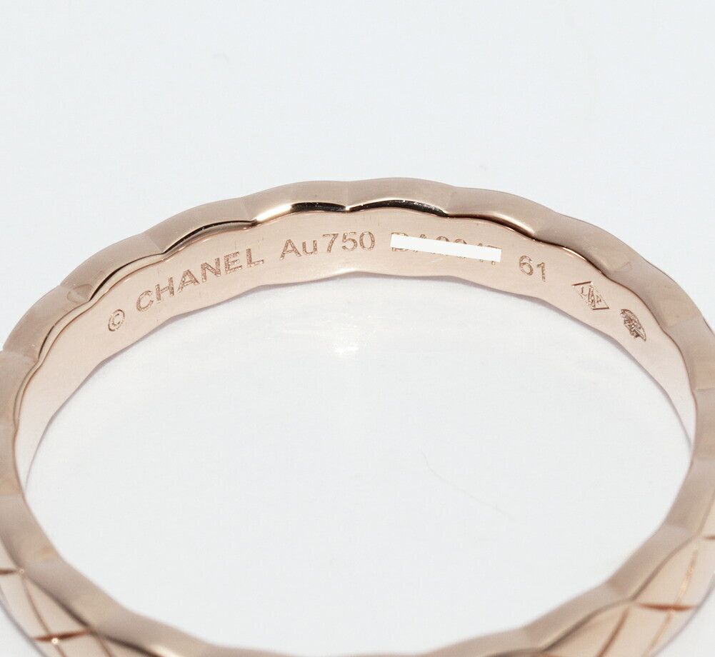 Chanel Chanel Chanel Coco Crush Au750 Ring Metal Ring J11785 DUTY FREE for USA Size ONE SIZE - 4 Thumbnail