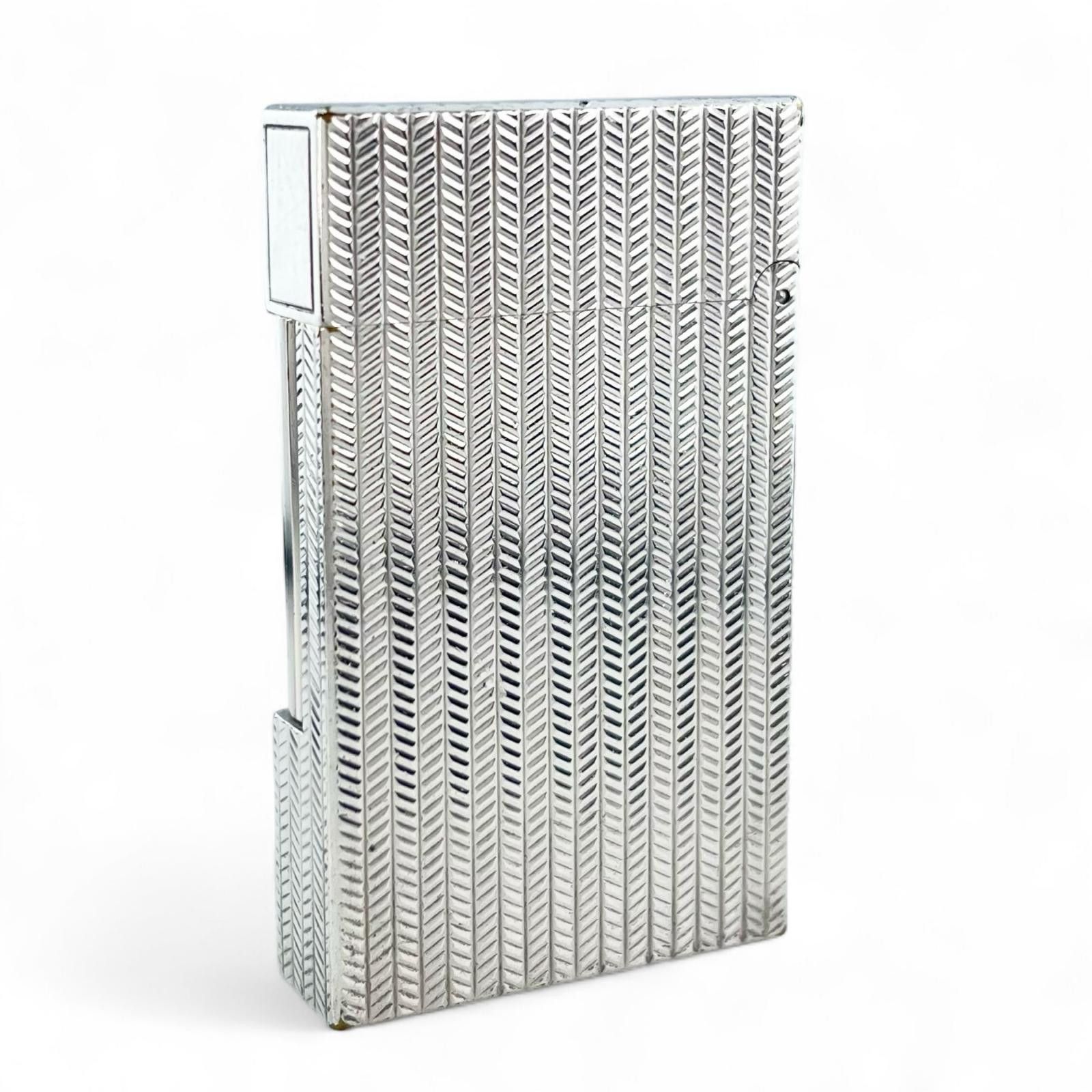 Other Other Dupont Herringbone Lighter Smoking Accessory Metal Lighter DUTY FREE for USA Size ONE SIZE - 2 Thumbnail