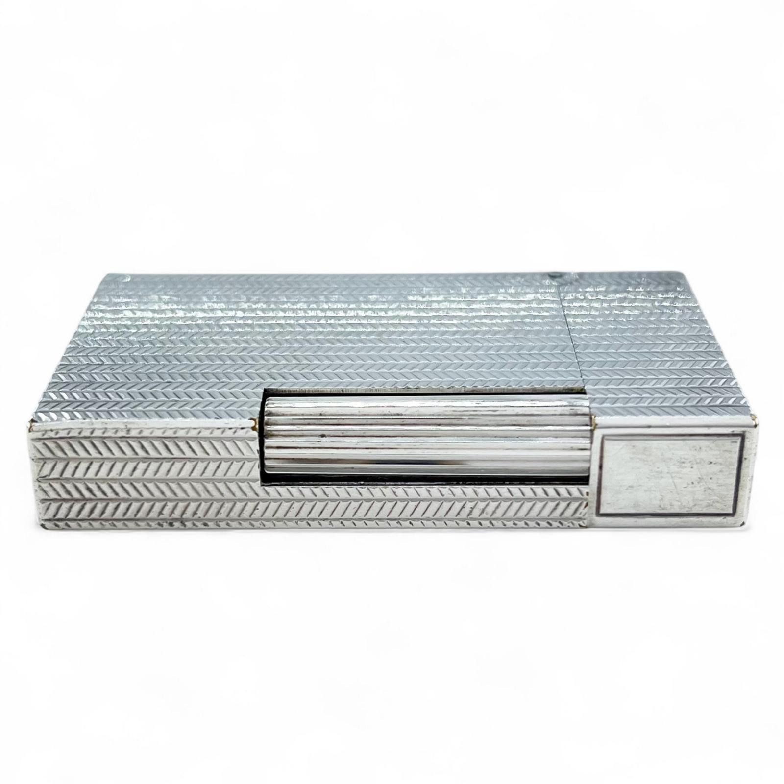 Other Other Dupont Herringbone Lighter Smoking Accessory Metal Lighter DUTY FREE for USA Size ONE SIZE - 3 Thumbnail