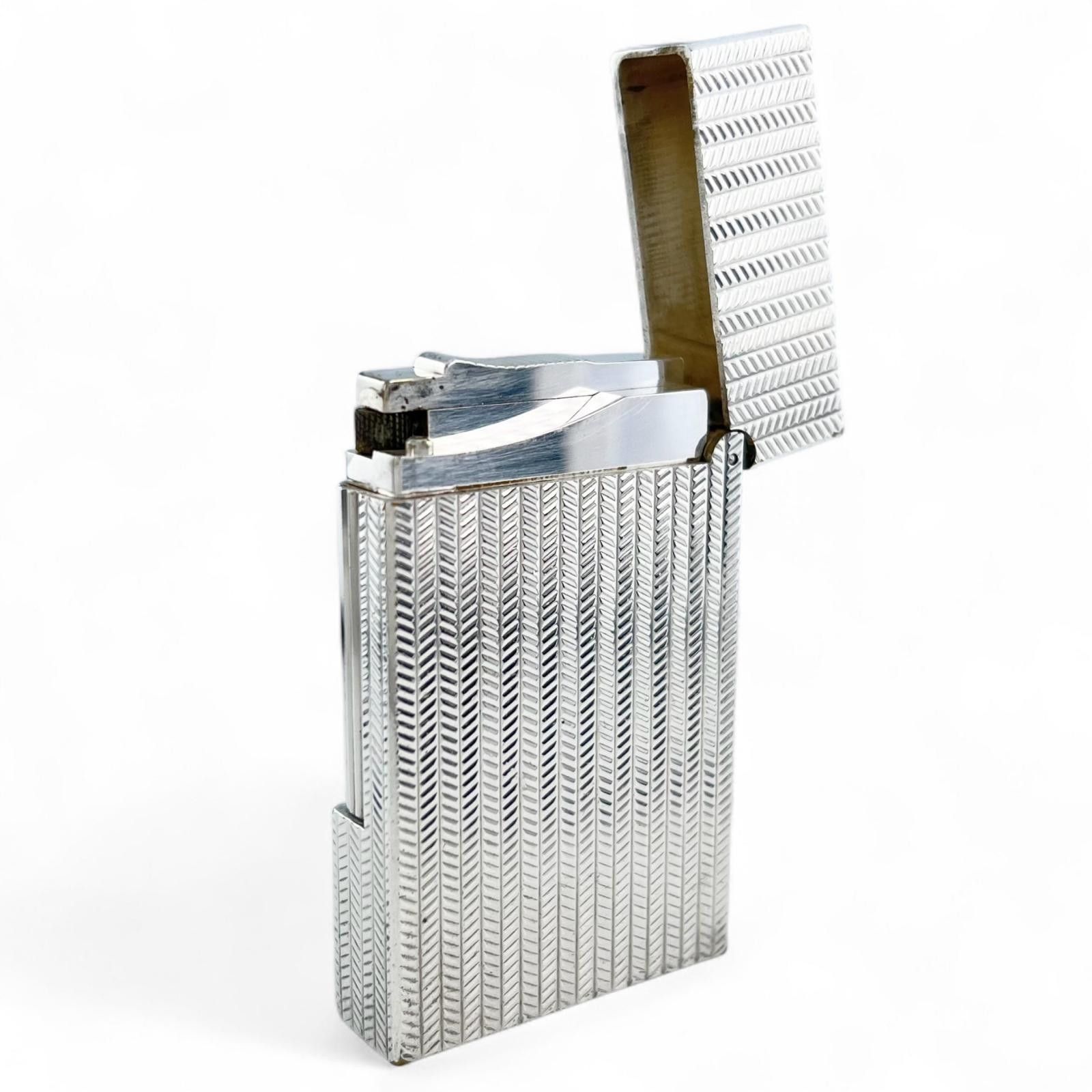 Other Other Dupont Herringbone Lighter Smoking Accessory Metal Lighter DUTY FREE for USA Size ONE SIZE - 5 Thumbnail